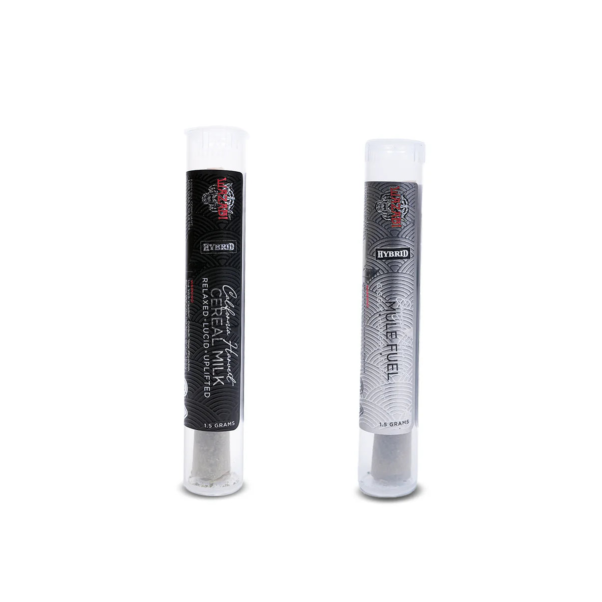 WAZABI EXOTICS DOUBLE DROP - PREROLLS CALIFORNIA VS OREGON (1.5G - 30 PREROLL PER JAR 30 JARS PER CASE)