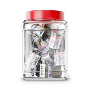 Wazabi Exotics Red Eye Case 30 Count x 15 One Gram Jar