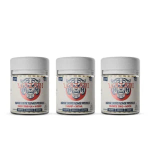 Wazabi Indoor Exotic THC-A Prerolls – Jar of 50 (Case of 40)