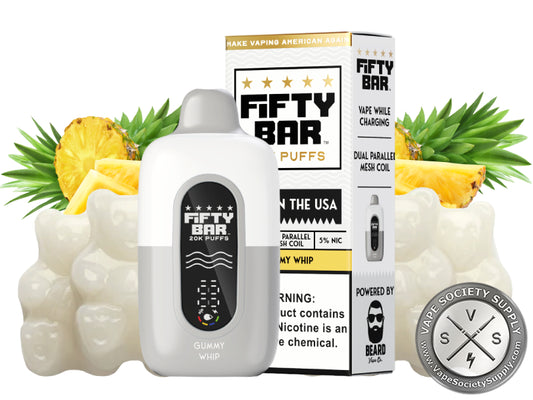 Fifty Bar Disposable Vape (100 Units)